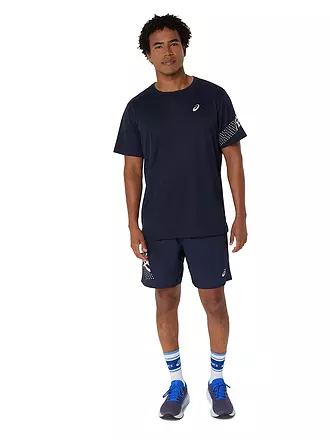 ASICS | Camiseta de running Icon para hombre | dunkelblau